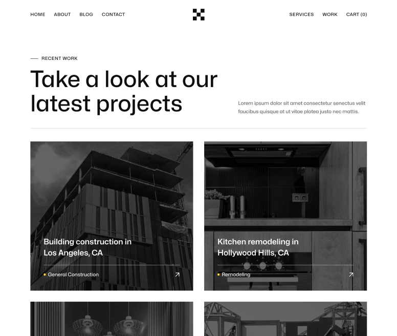 Contructify X - Projects Page - Construction Webflow Template